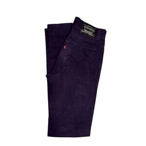 Levis 510 Purple Super Skinny Leg Jeans Mens 32 35 Stitched Pockets Logo